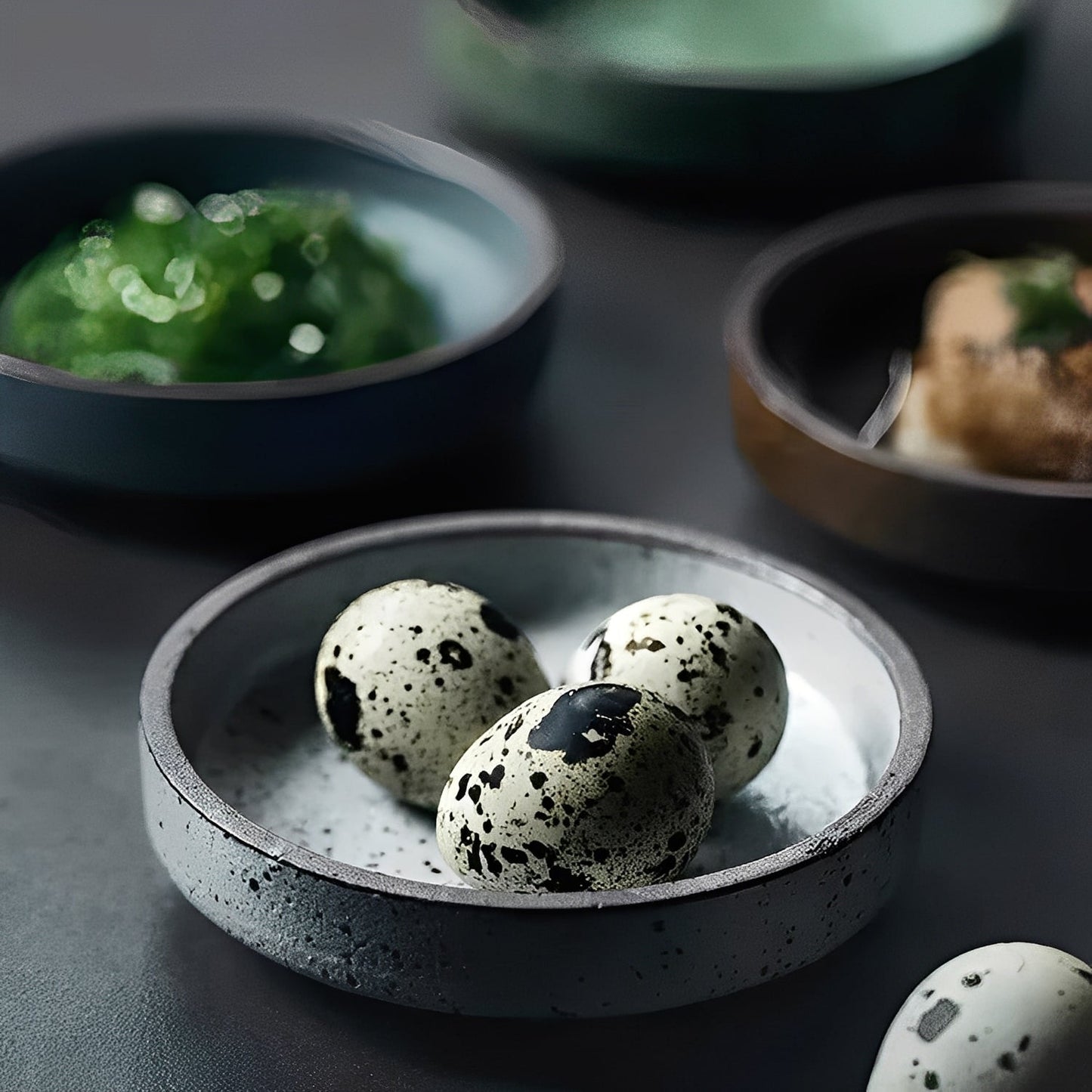 Elia – Japanische Keramikschale für Saucen