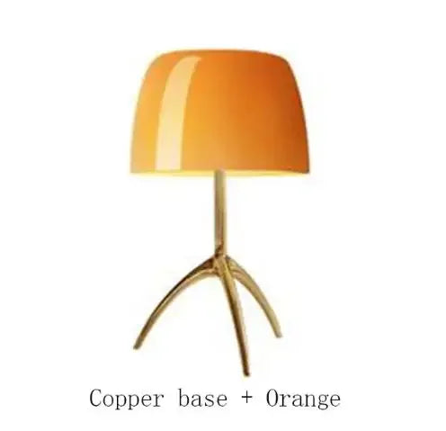 Antike Retro Kupfer Tischlampe