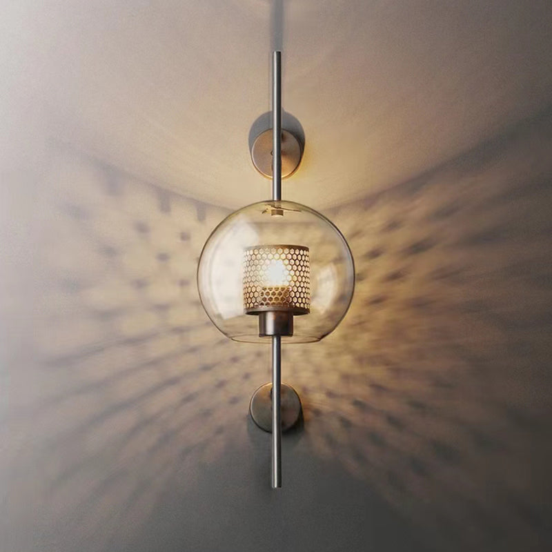 Thatcher - Moderner Wandleuchter mit Wabenstruktur-Lichtdesign