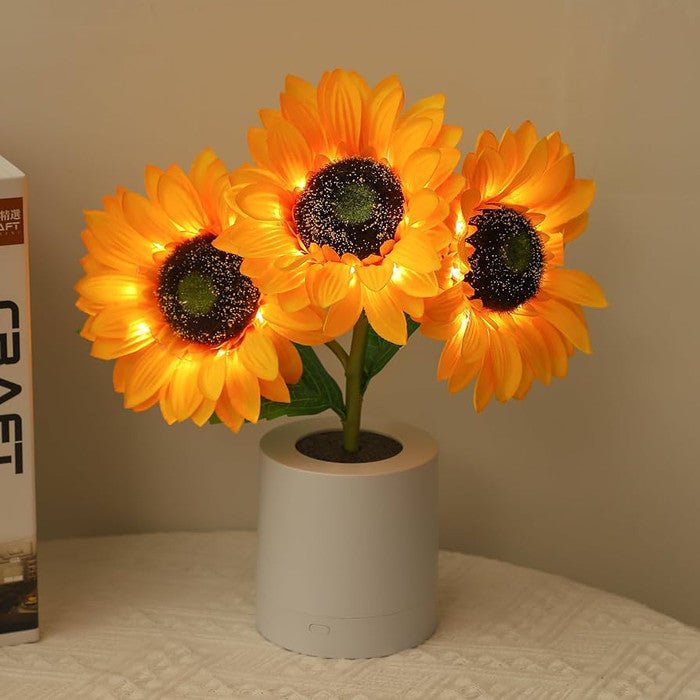 Solvyn – Schimmernde Sonnenblumenlampe