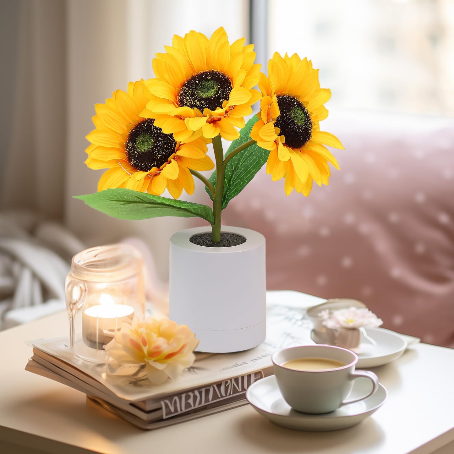 Solvyn – Schimmernde Sonnenblumenlampe