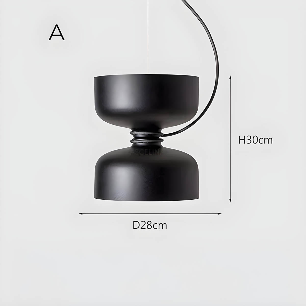Arden – Zeitgemäße Aluminium-Hängelampe