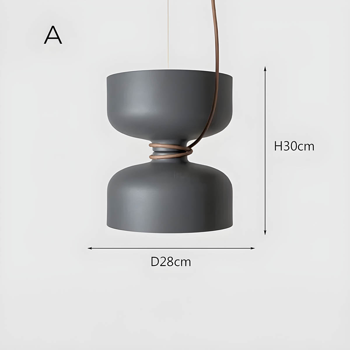 Arden – Zeitgemäße Aluminium-Hängelampe