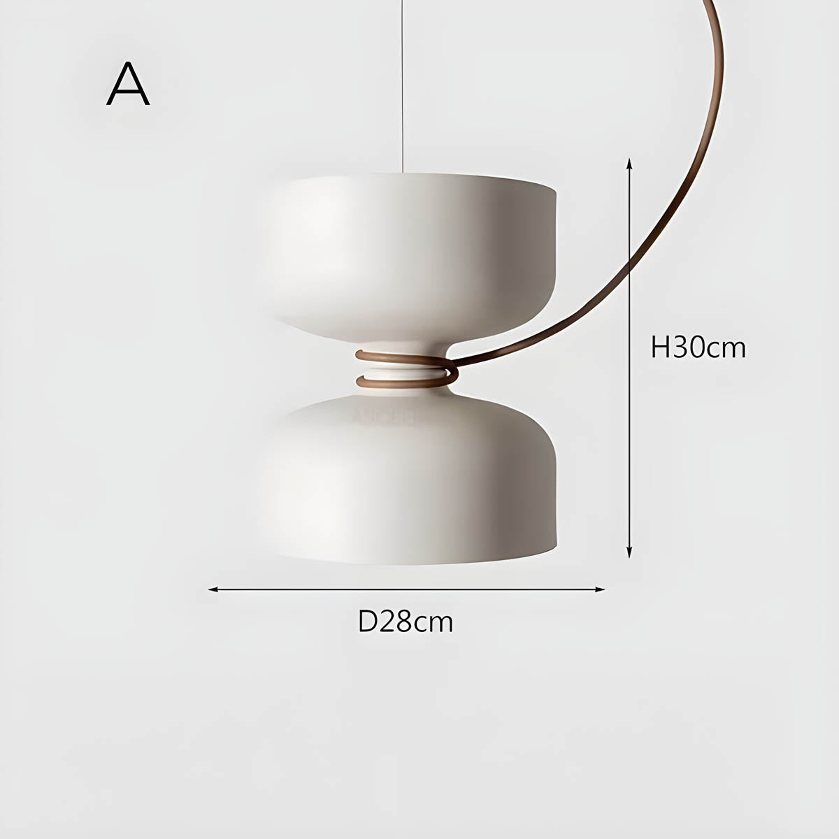 Arden – Zeitgemäße Aluminium-Hängelampe