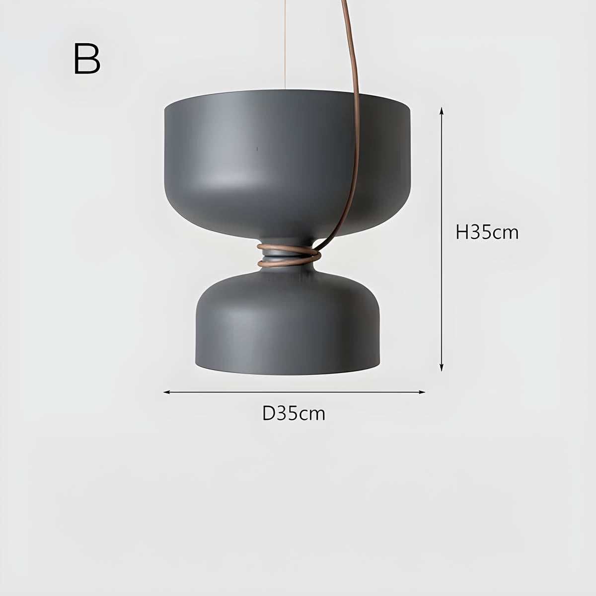 Arden – Zeitgemäße Aluminium-Hängelampe