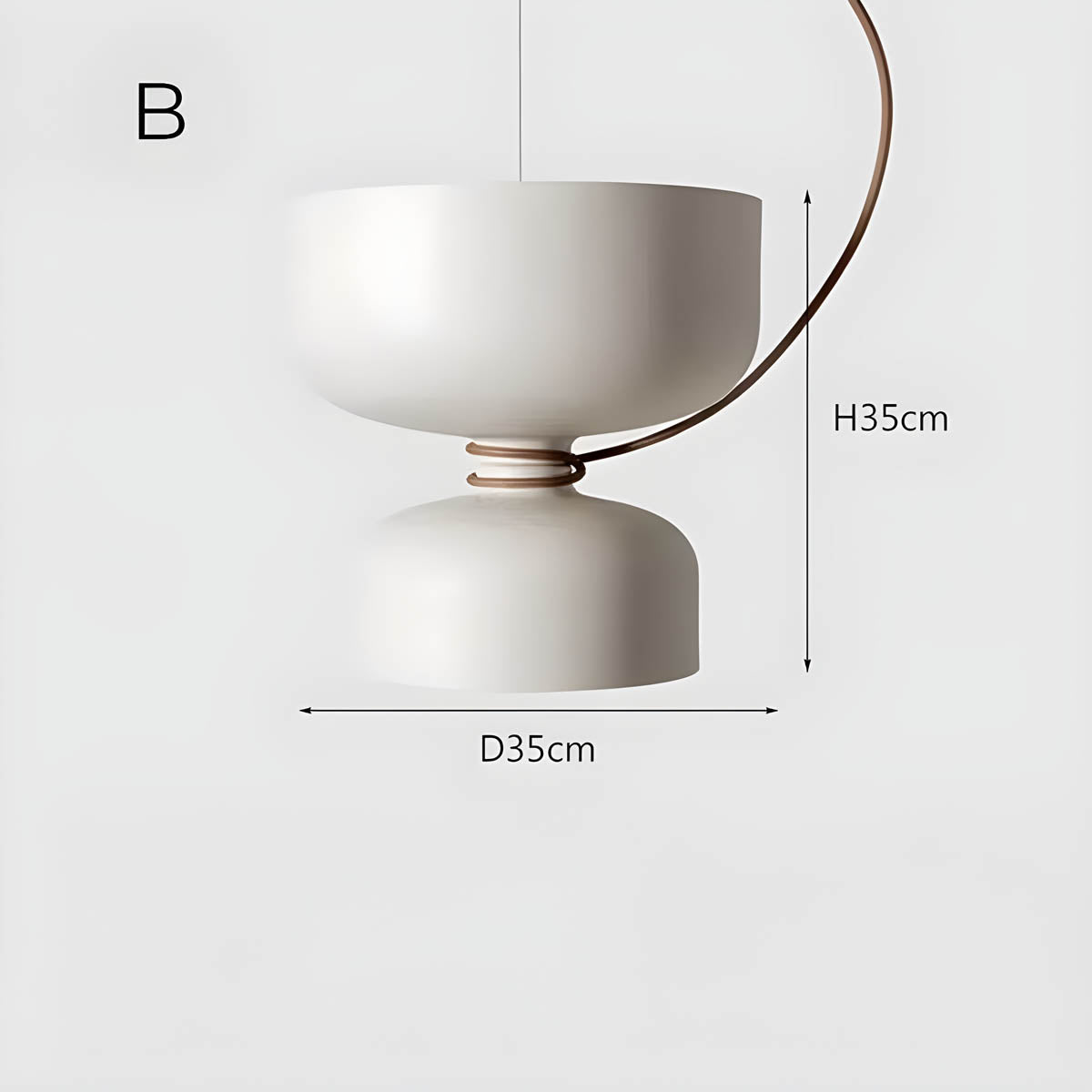 Arden – Zeitgemäße Aluminium-Hängelampe