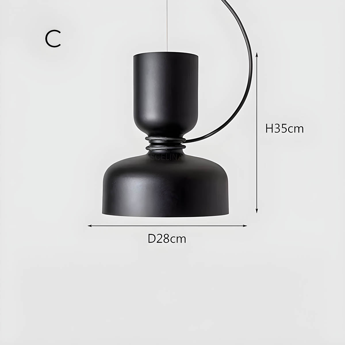 Arden – Zeitgemäße Aluminium-Hängelampe