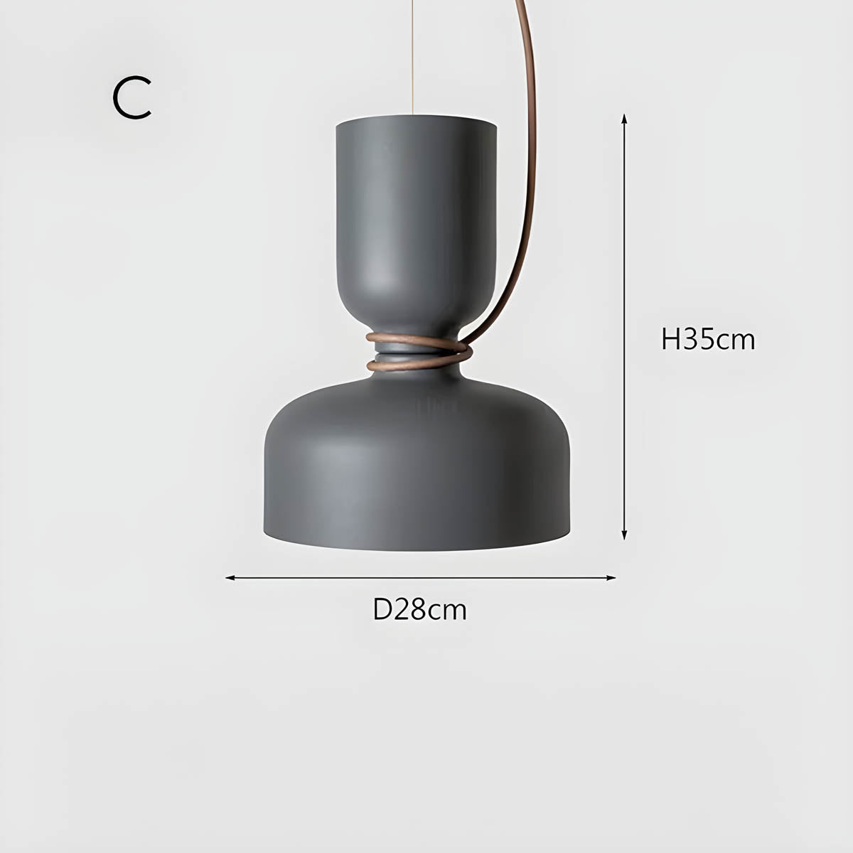 Arden – Zeitgemäße Aluminium-Hängelampe