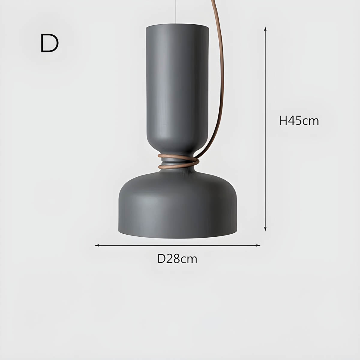 Arden – Zeitgemäße Aluminium-Hängelampe