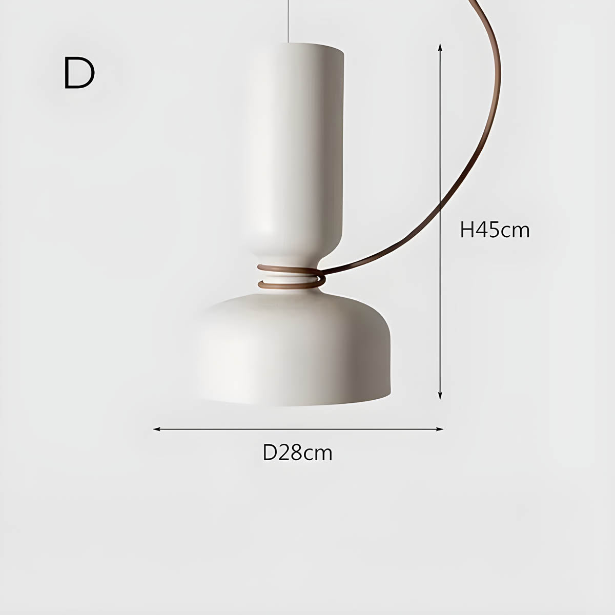 Arden – Zeitgemäße Aluminium-Hängelampe