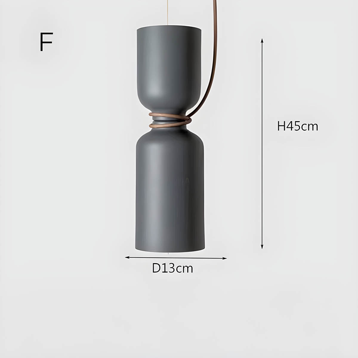 Arden – Zeitgemäße Aluminium-Hängelampe