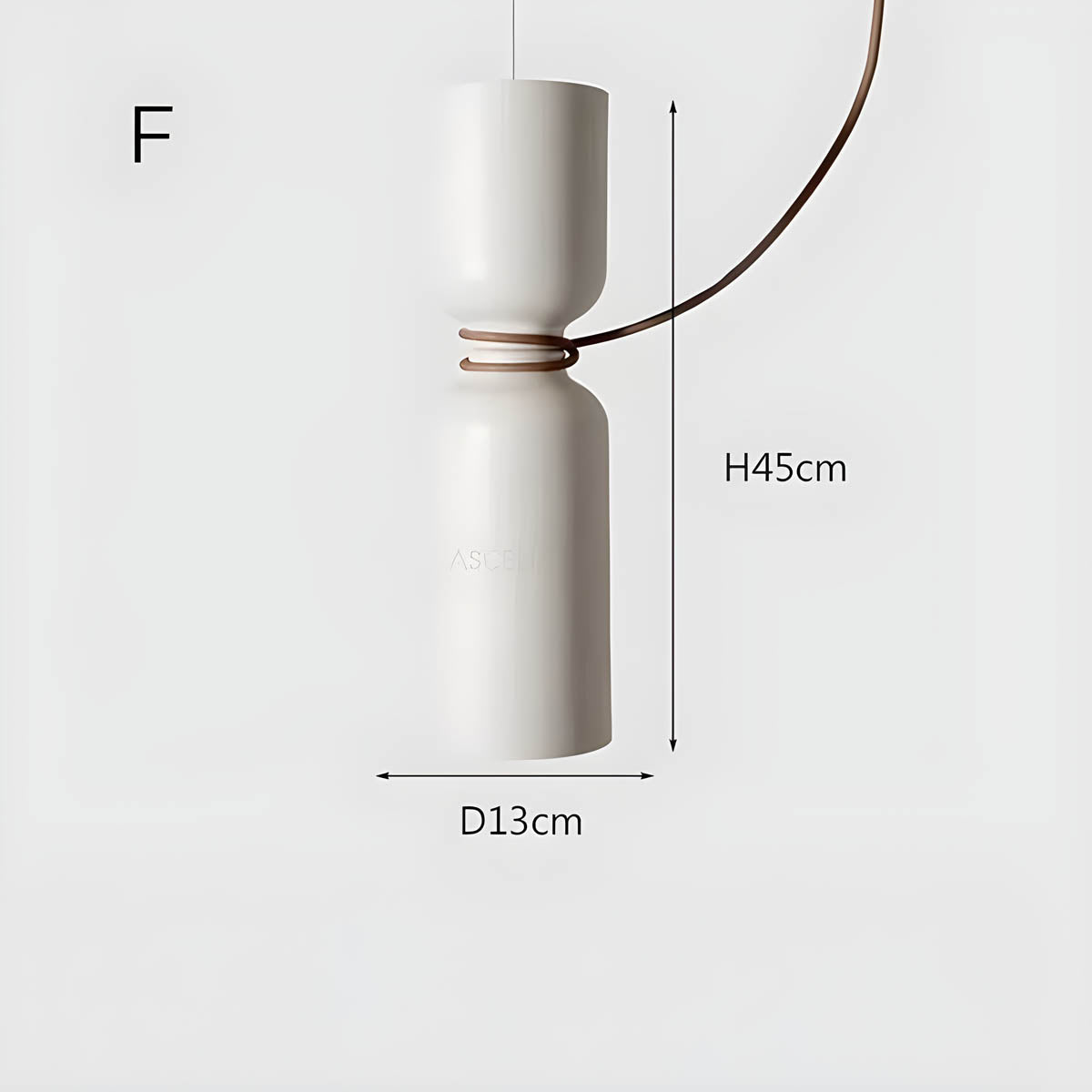 Arden – Zeitgemäße Aluminium-Hängelampe