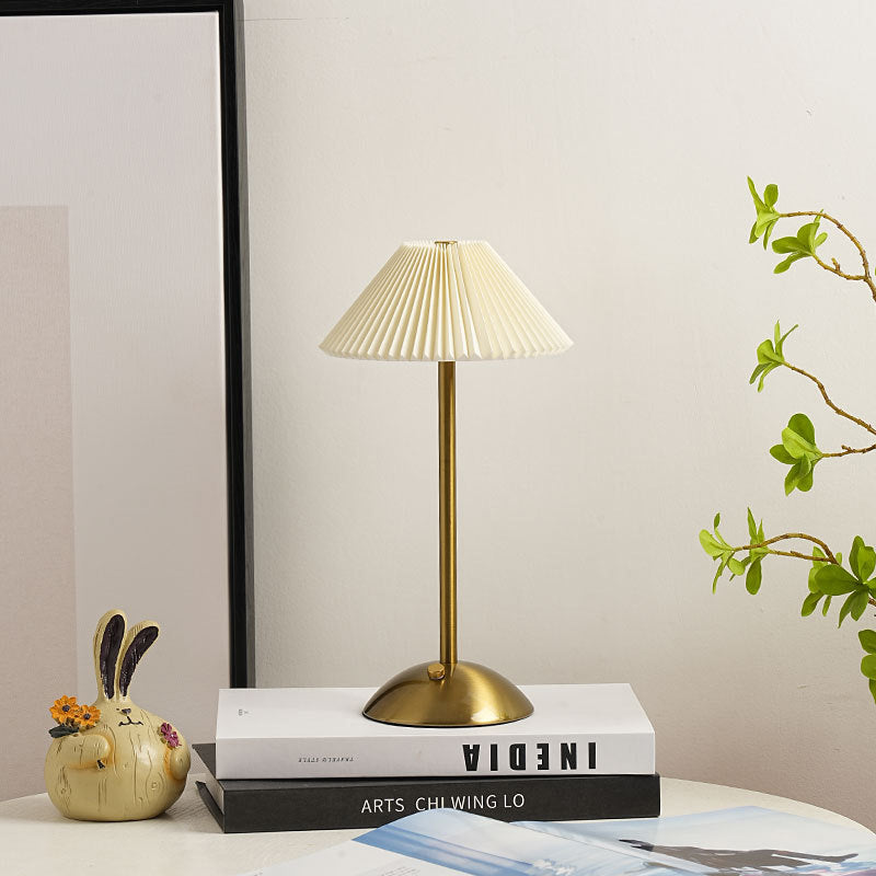 Cleah – Klappbare Nachttischlampe mit Ladestation
