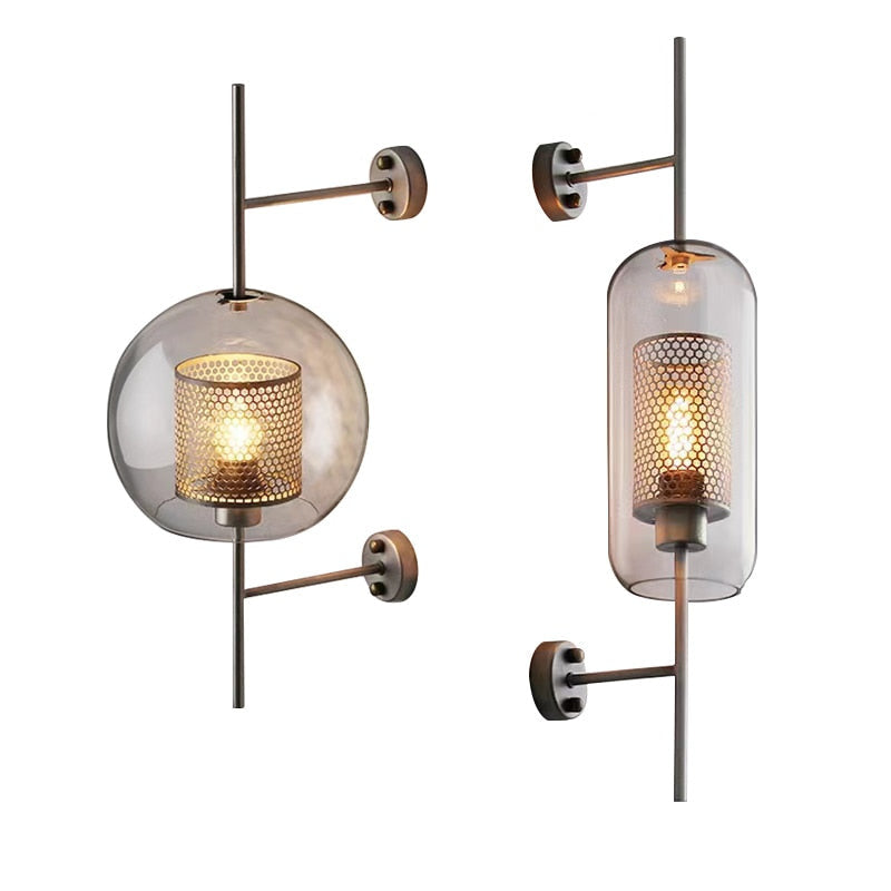 Thatcher - Moderner Wandleuchter mit Wabenstruktur-Lichtdesign