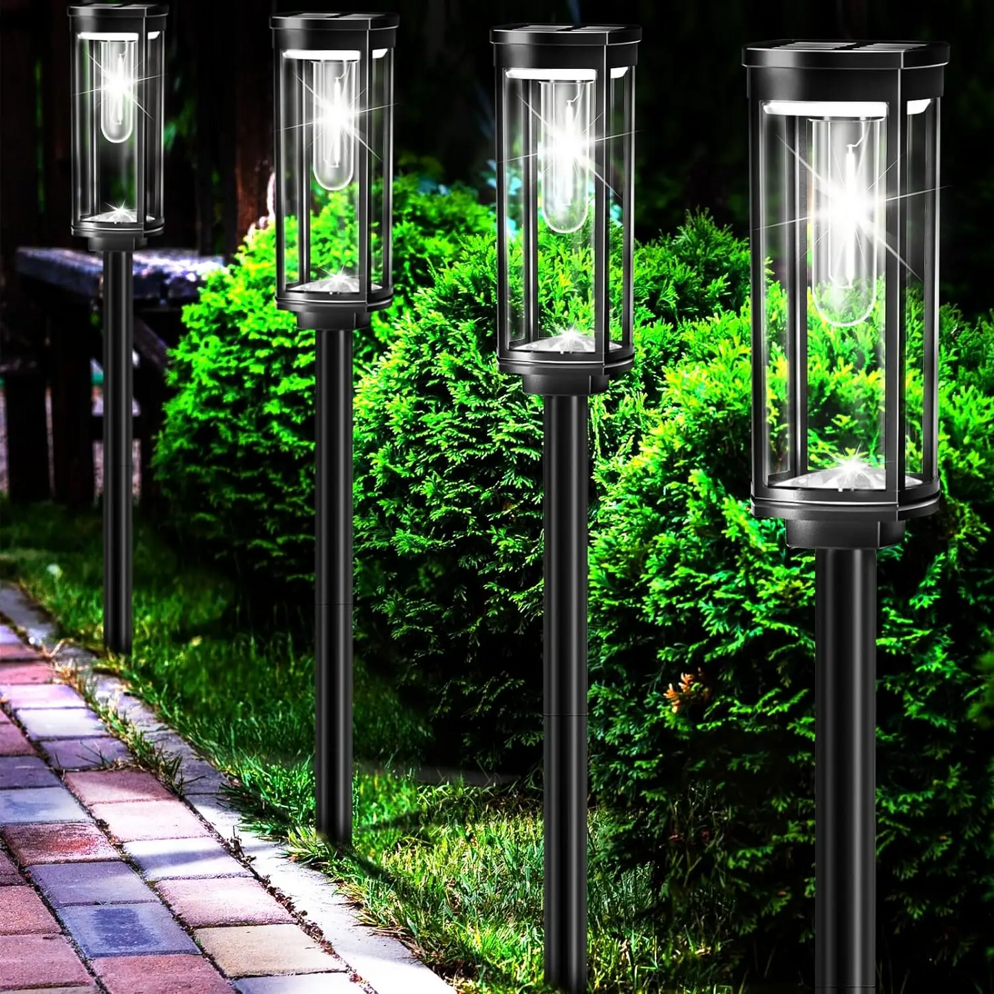 Solara – Solar-Rasenlampe mit Tungstendraht für draußen