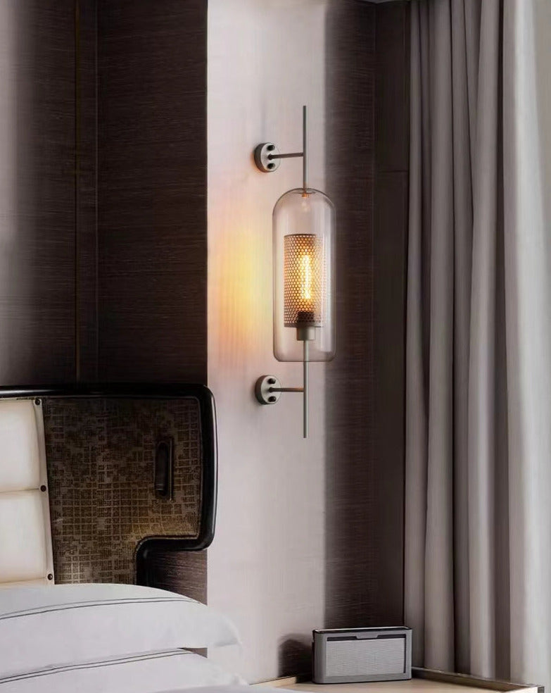 Thatcher - Moderner Wandleuchter mit Wabenstruktur-Lichtdesign