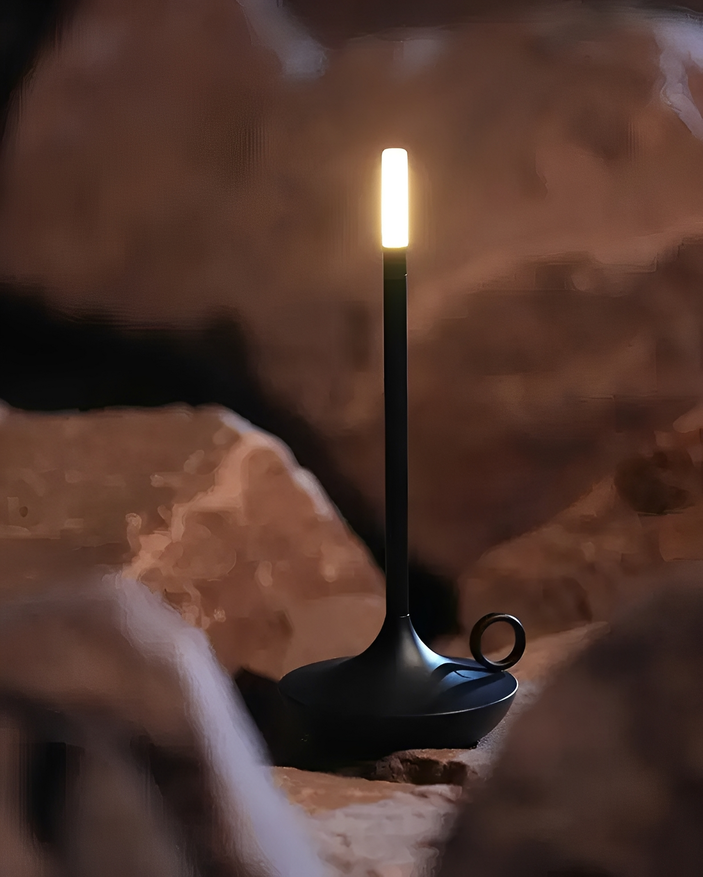 Marcelline – Tragbare Retro-Tischlampe mit Kerzenlicht-Effekt