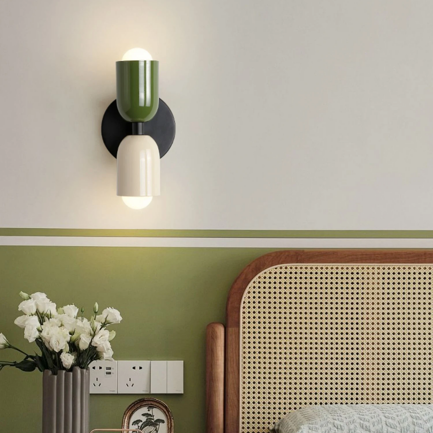 TwinBeam – Energieeffiziente LED-Wandleuchte mit zwei Edelstahlstrahlern