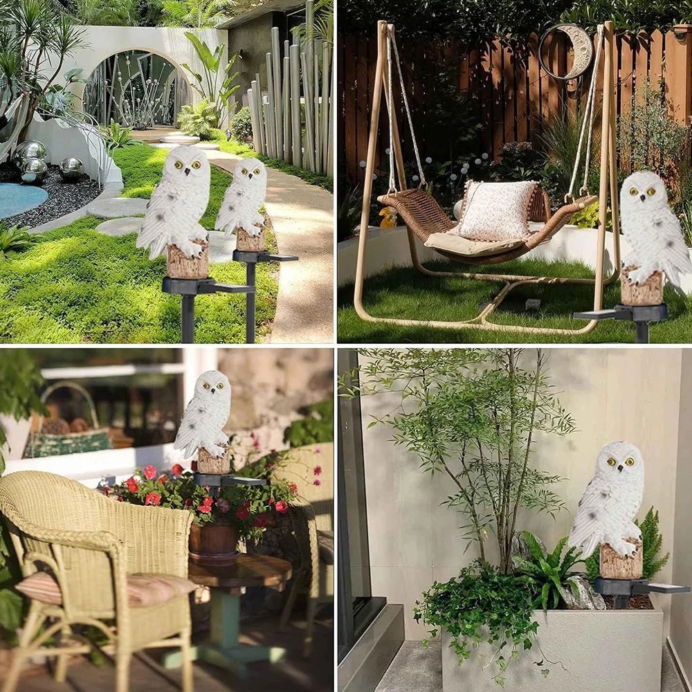Lumo – Solarbetriebene Eulenlampe für Garten & Terrasse