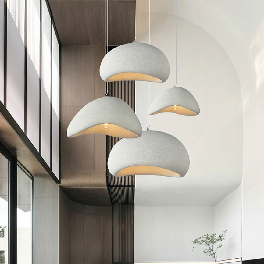 ZenForm – Minimalistische Hängelampe im zeitlosen Wabi-Sabi Design