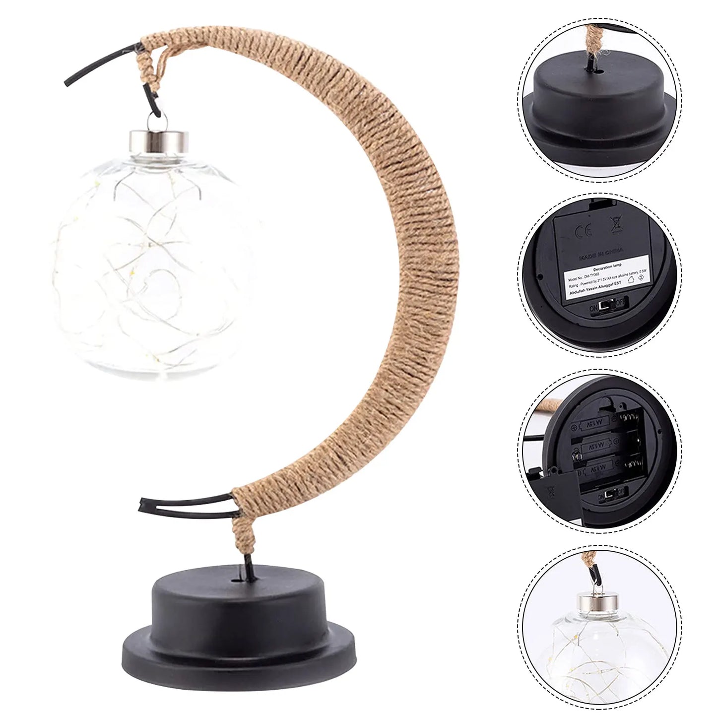 MondMagie – Verzauberte LED-Mondlampe mit sanftem Schimmer