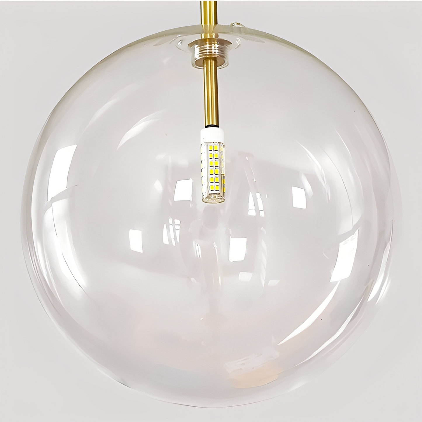 Lexie – Kreativer Glasball Kronleuchter