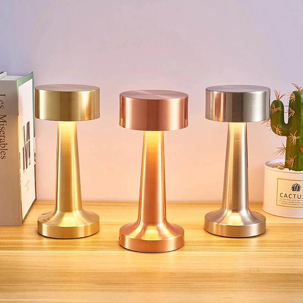 Ayura - Moderne LED-Tischleuchte im Hantel-Design