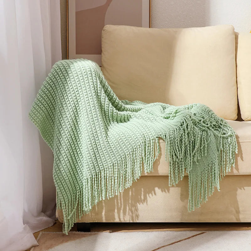 Amaya – Weiche Decke für Sofa & Büro