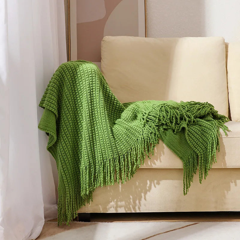 Amaya – Weiche Decke für Sofa & Büro