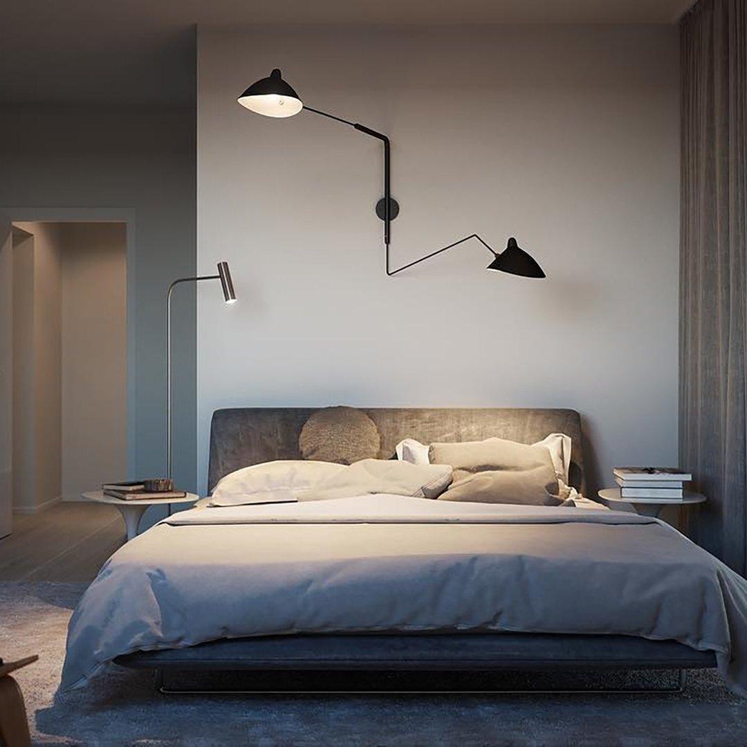 Noelia – Moderne Wandlampe aus Schmiedeeisen