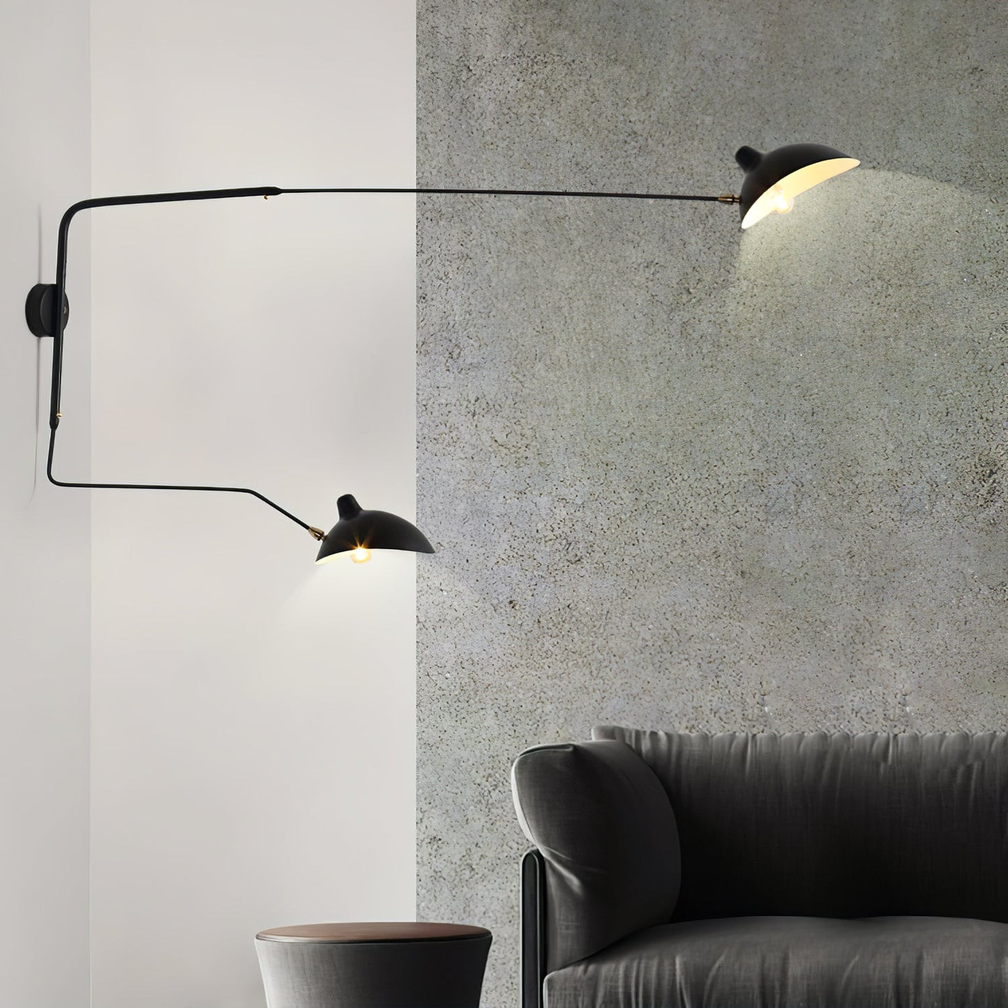 Noelia – Moderne Wandlampe aus Schmiedeeisen