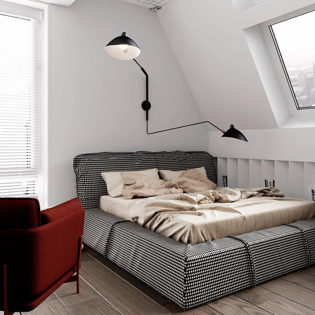 Noelia – Moderne Wandlampe aus Schmiedeeisen