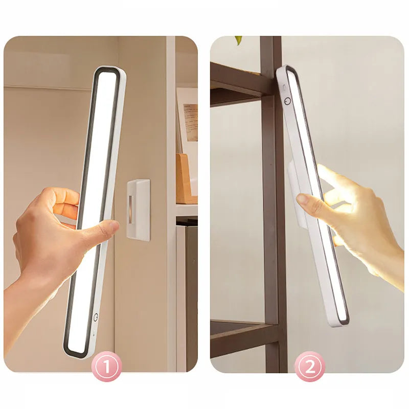 MagnetoDesk – Wiederaufladbare Schreibtischlampe mit Touch-Steuerung