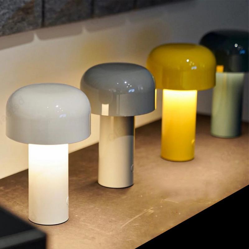 Tragbare kabellose LED-Nachttischlampe