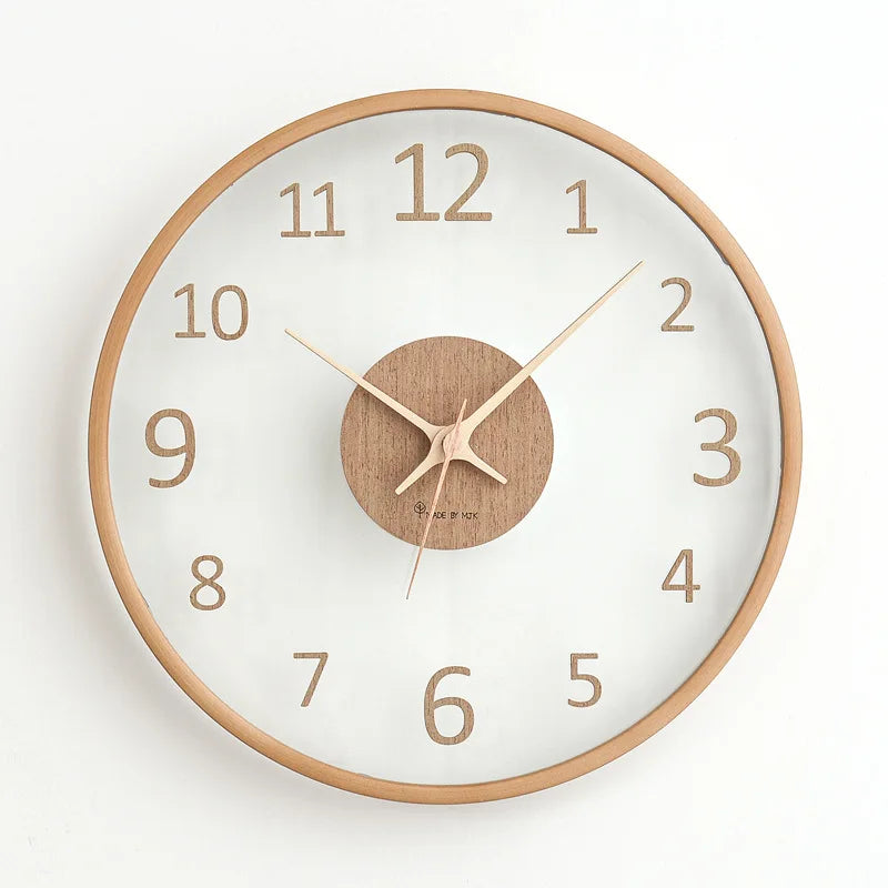 Claria – Klare Designer-Wanduhr