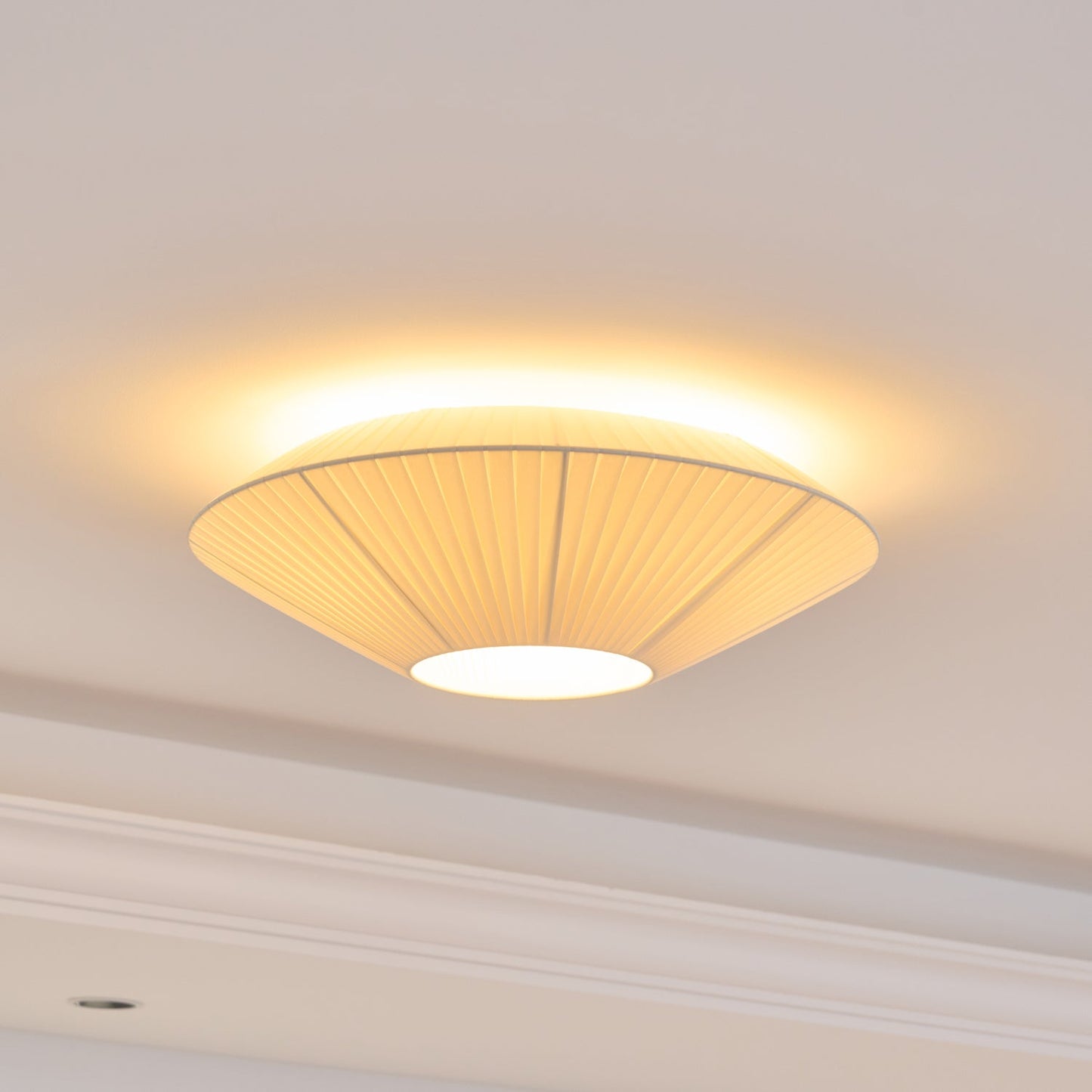 Siam – Stoff-Lampe für die Decke im modernen Stil