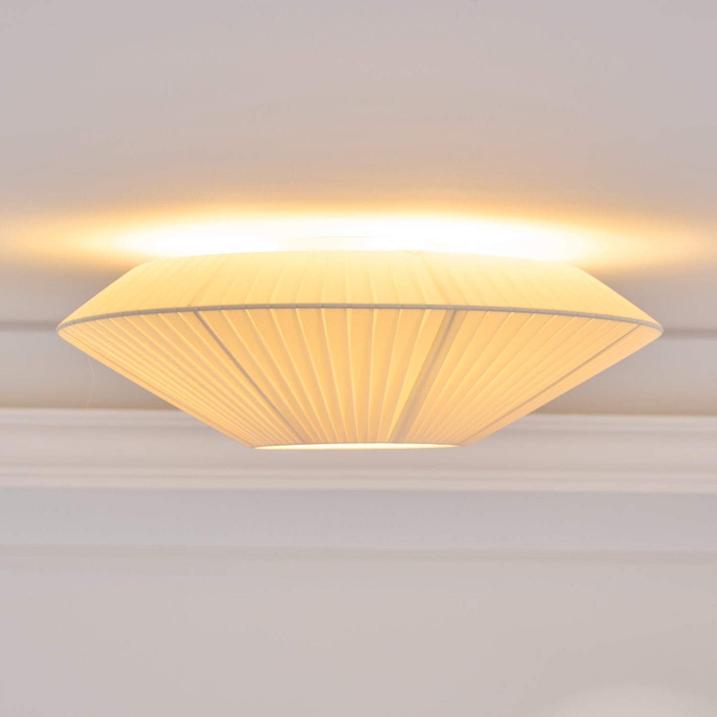 Siam – Stoff-Lampe für die Decke im modernen Stil
