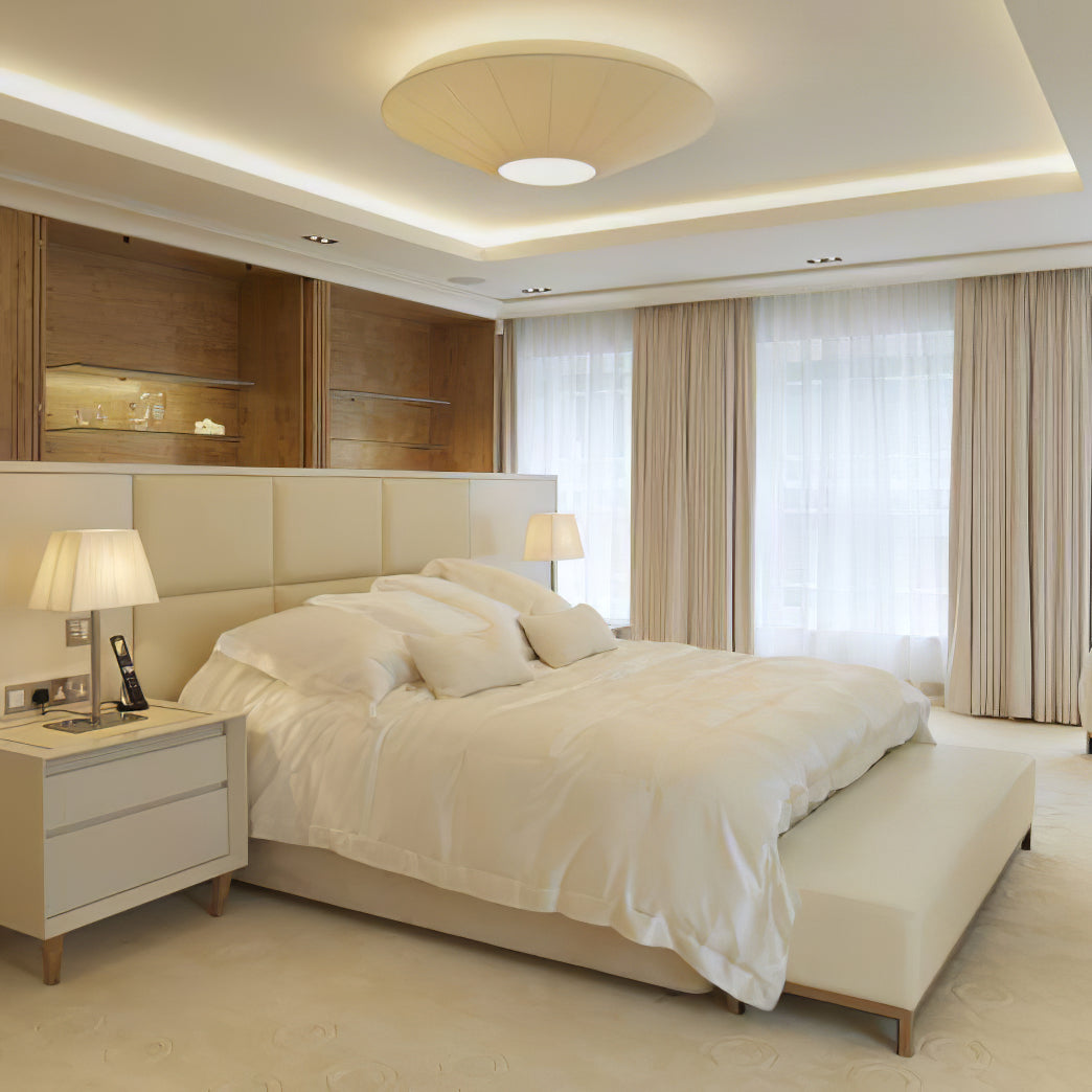 Siam – Stoff-Lampe für die Decke im modernen Stil