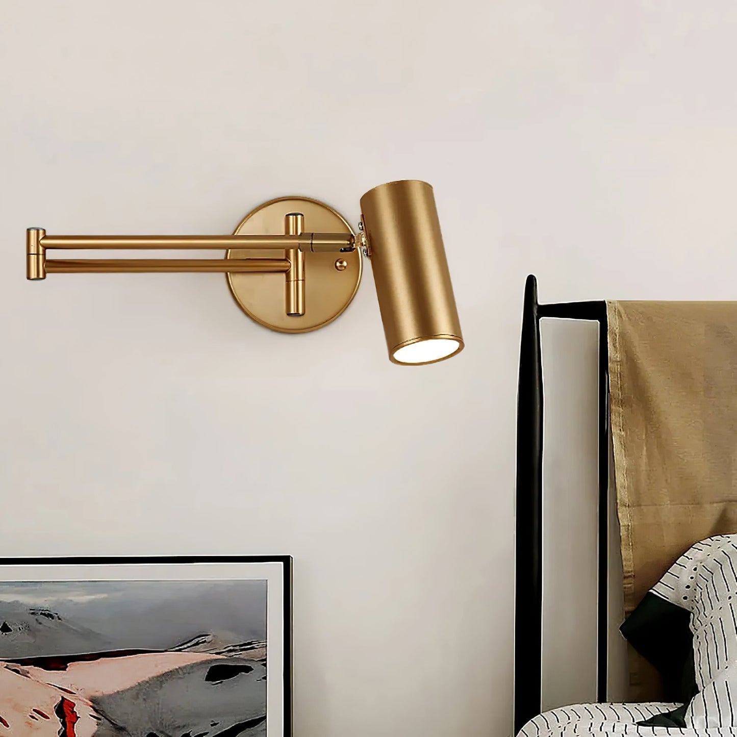 Lina – Einstellbare Wandleuchte mit schwenkbarem Arm im modernen Stil