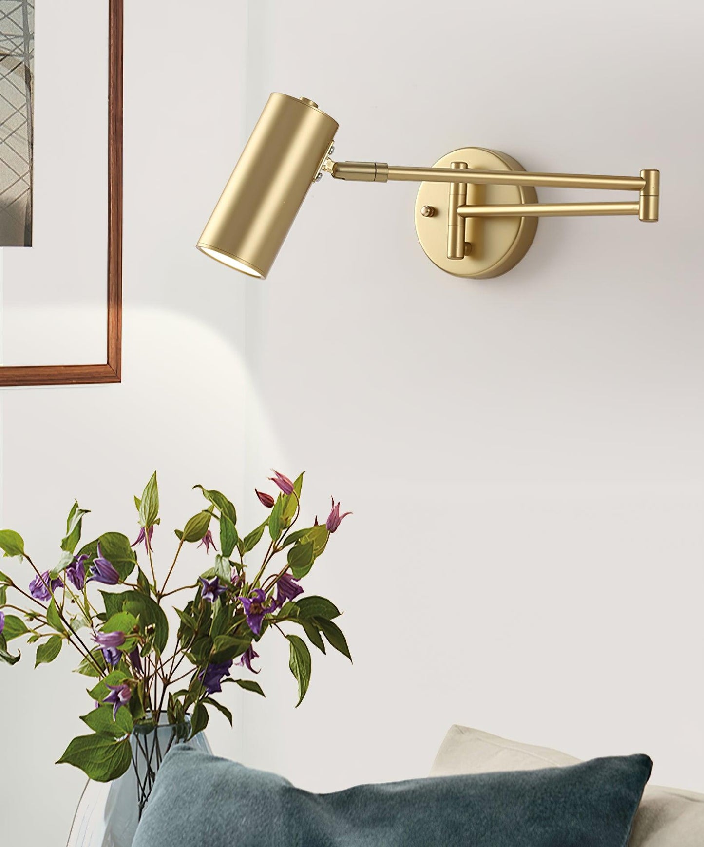 Lina – Einstellbare Wandleuchte mit schwenkbarem Arm im modernen Stil