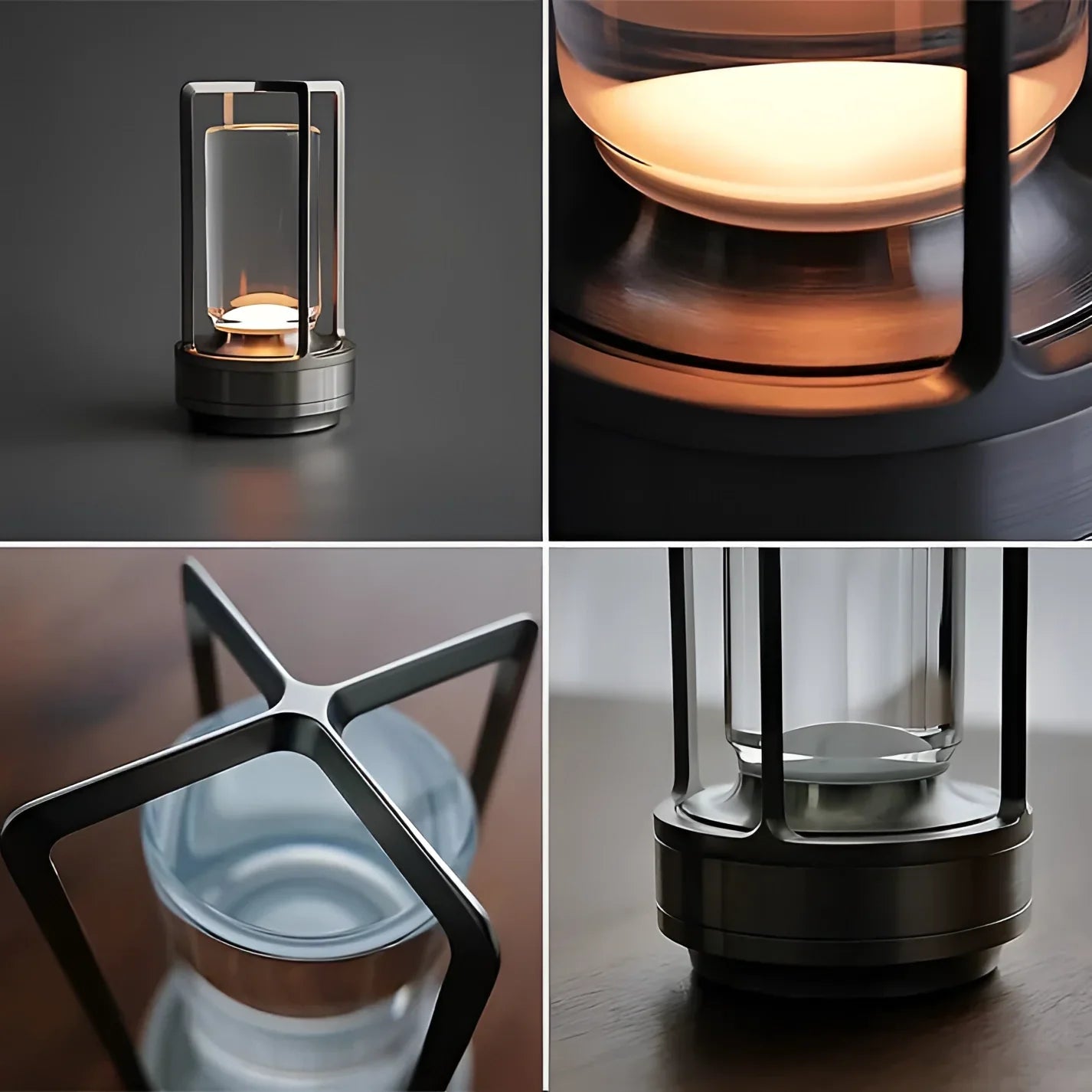 Solira – Moderne Touch-Lampe mit USB-Aufladung
