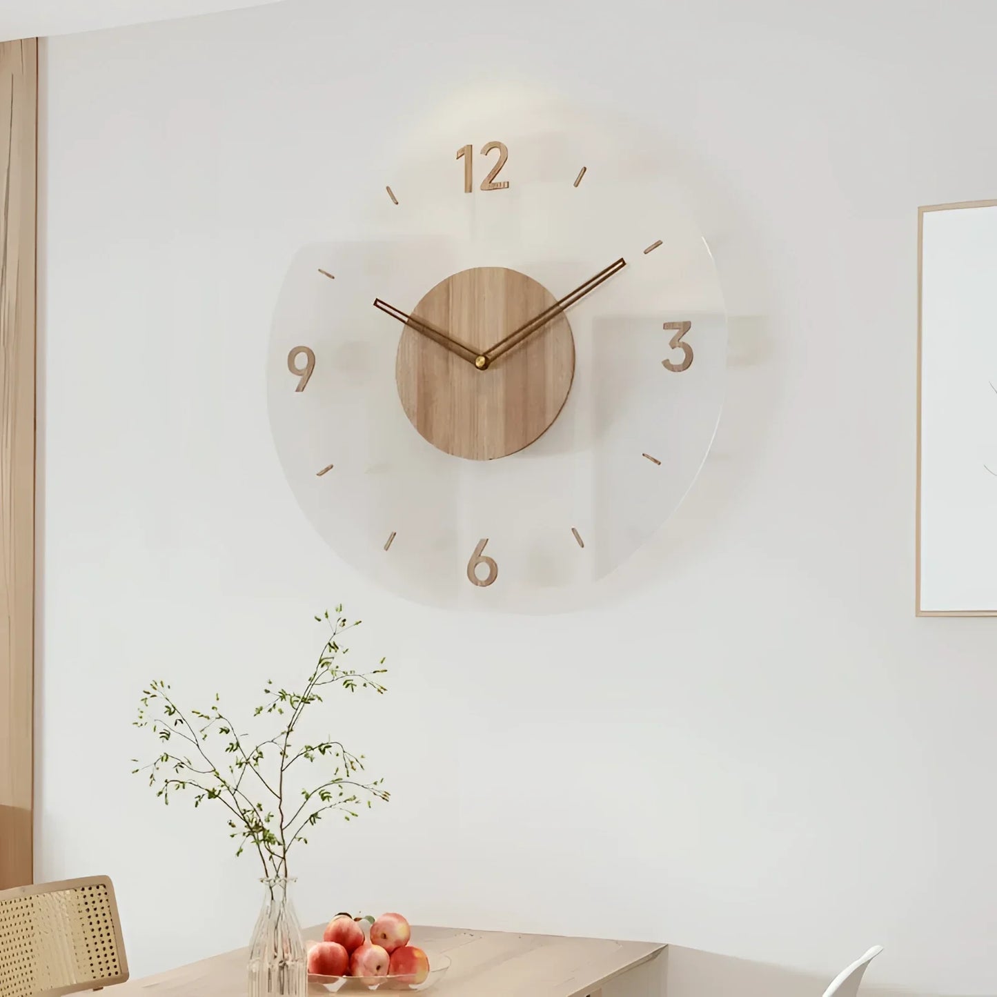 Maren – Nordische Holzwanduhr