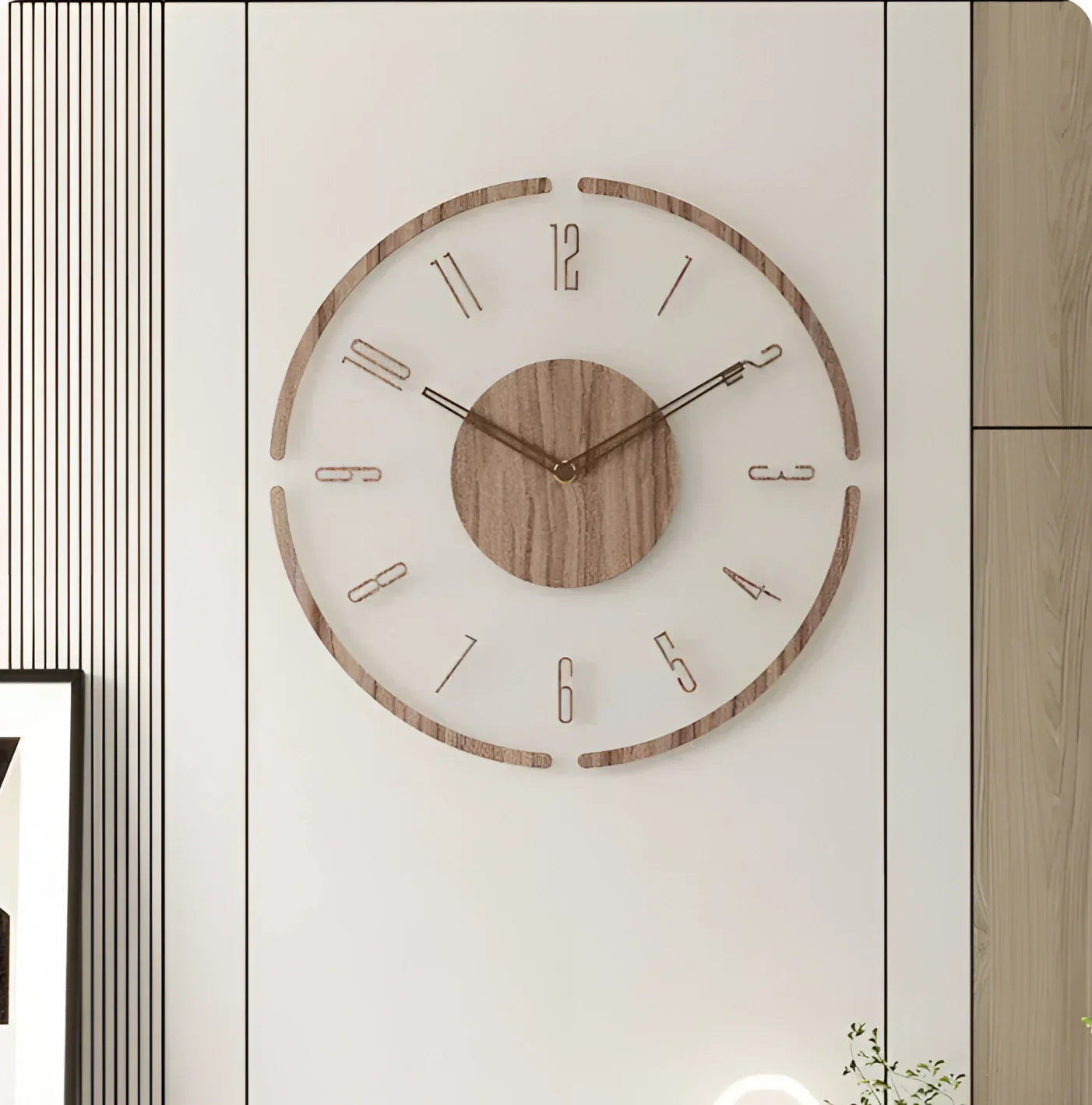 Maren – Nordische Holzwanduhr