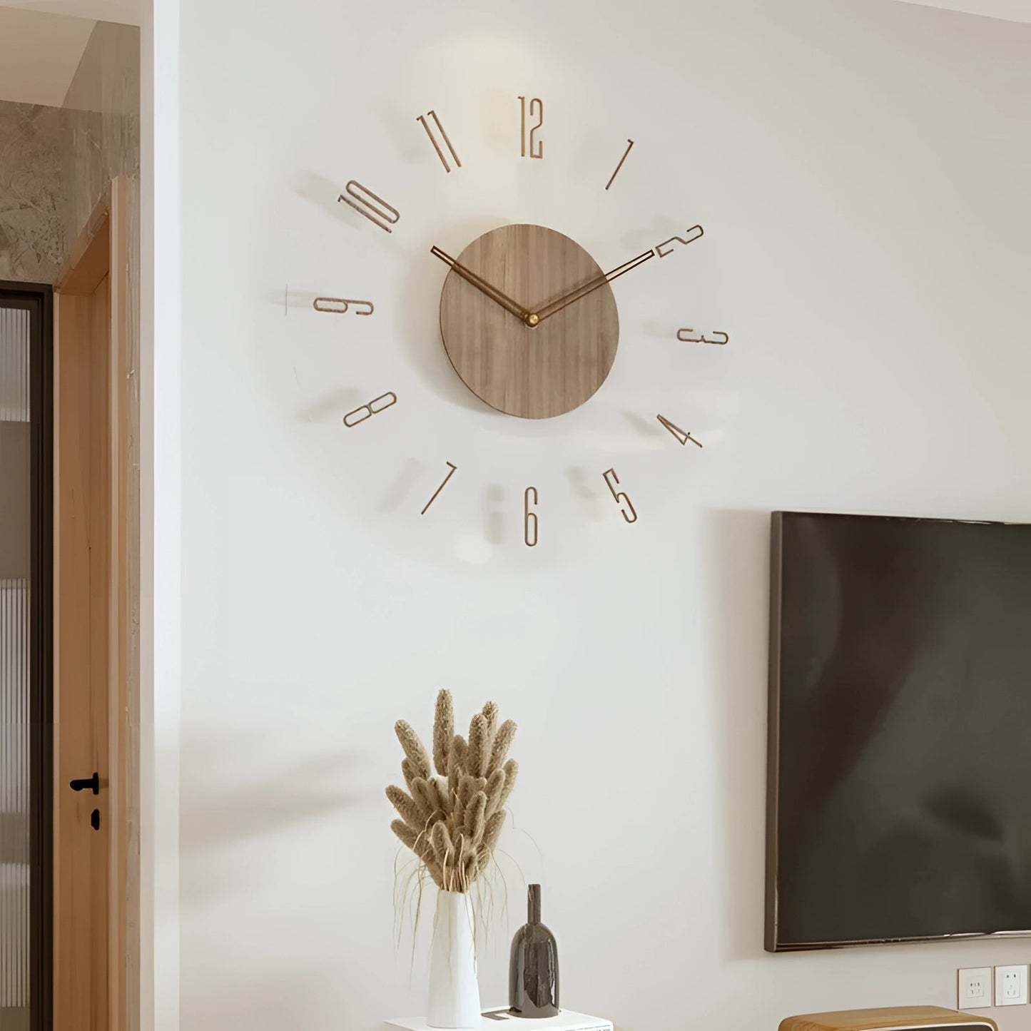 Maren – Nordische Holzwanduhr