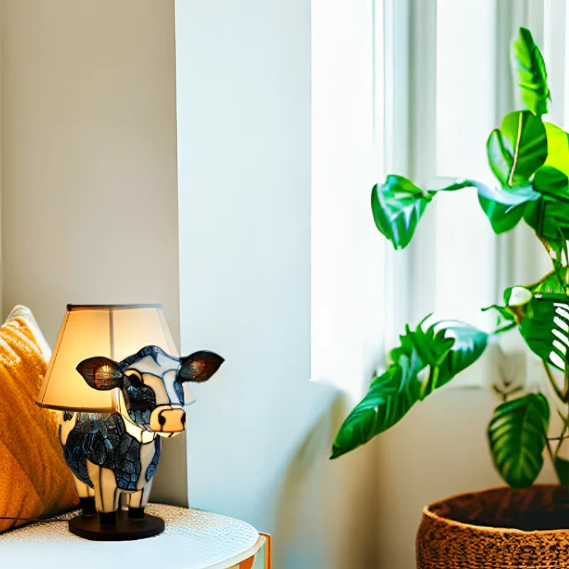 Toro – Moderne Stierkopf-Lampe für den Tisch