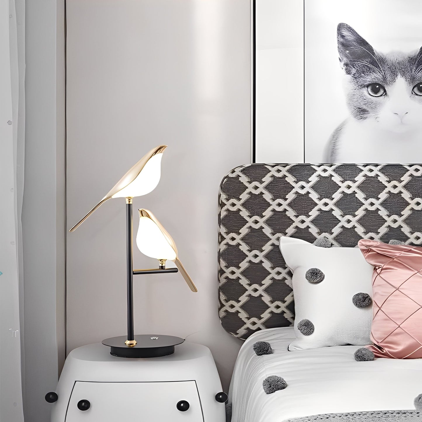 Magda – Magpie Series Nordic LED Tischlampe