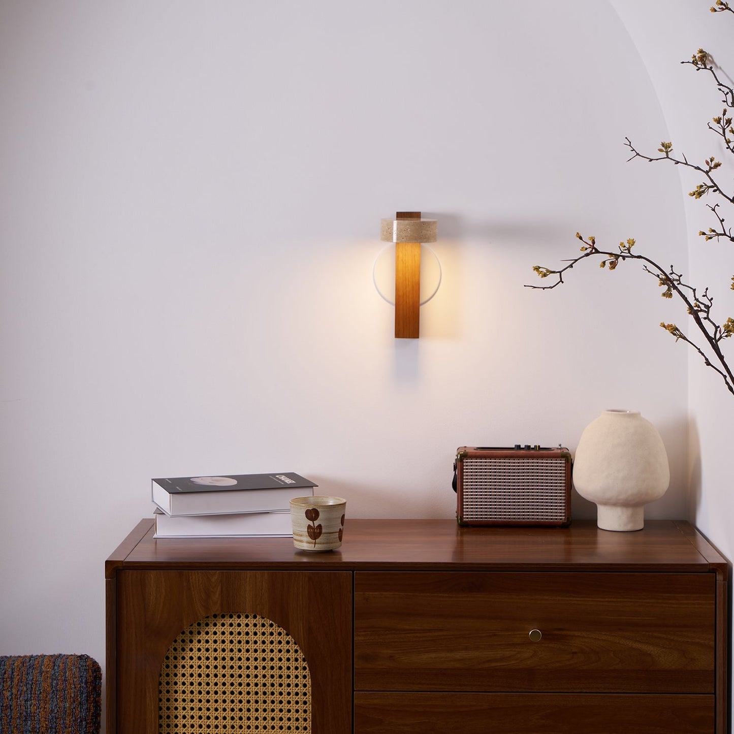 Tersus – Japanische Wandlampe