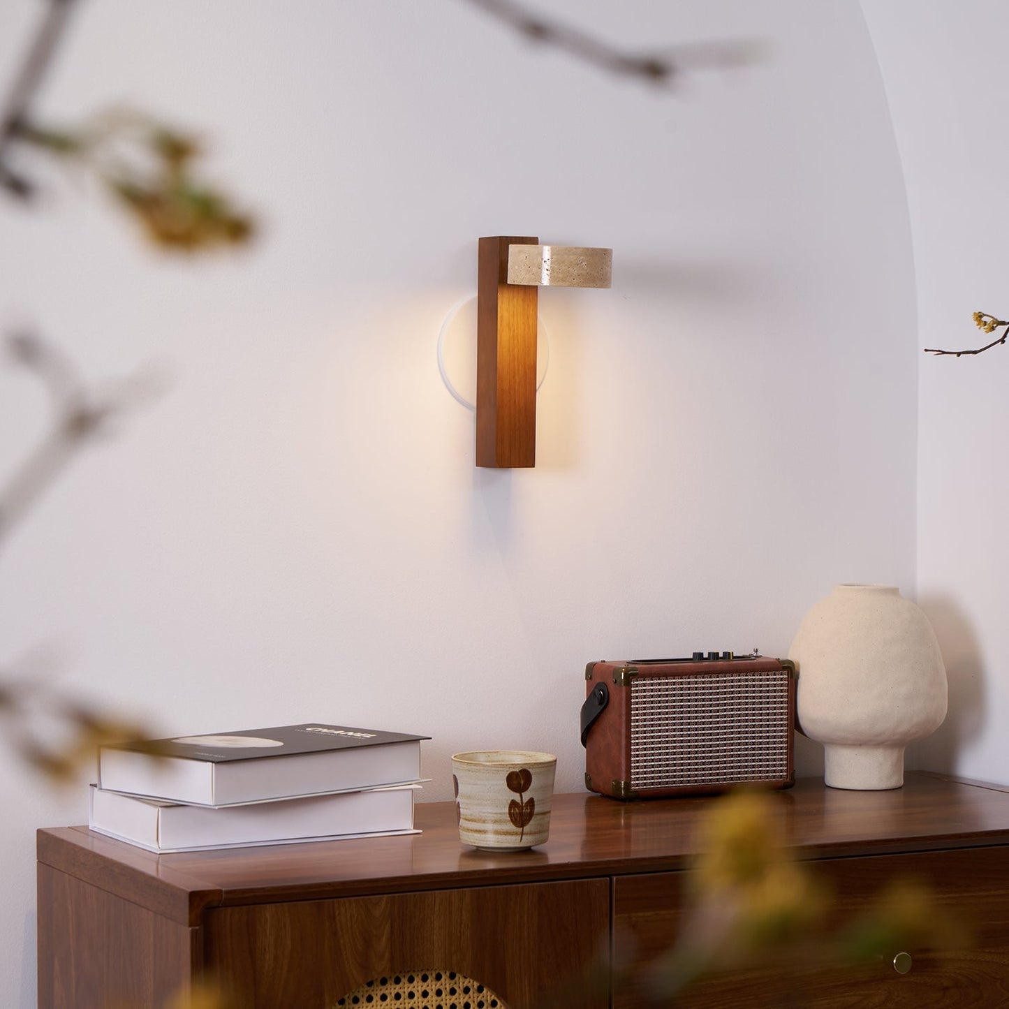 Tersus – Japanische Wandlampe