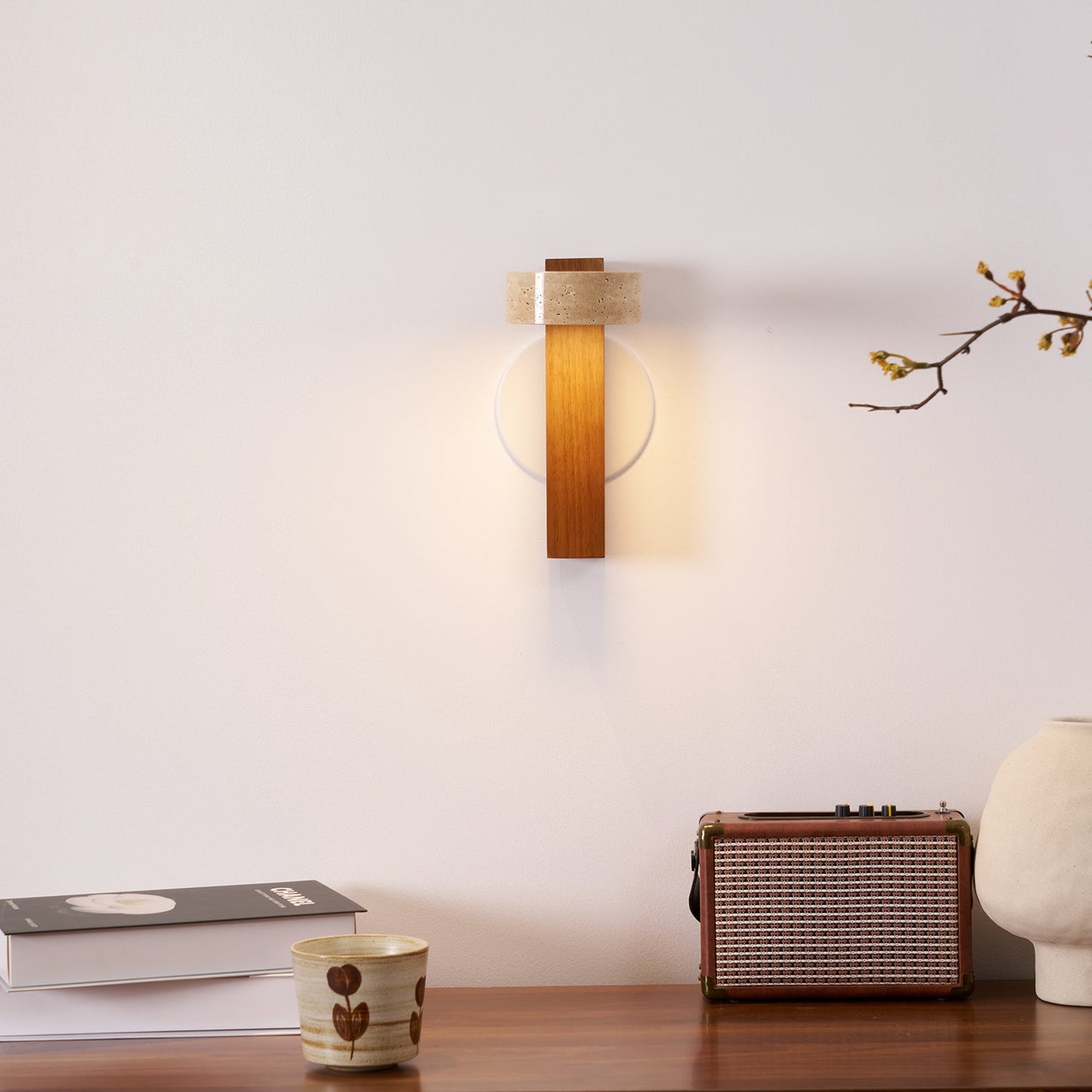 Tersus – Japanische Wandlampe