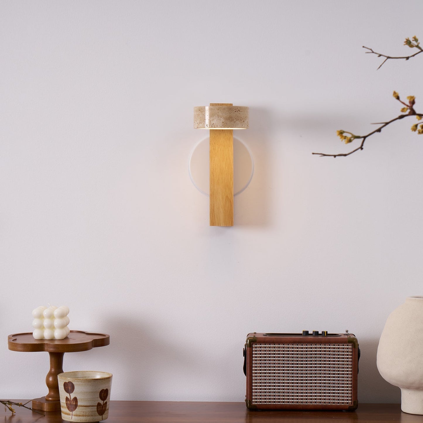 Tersus – Japanische Wandlampe